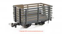 990602 Rapido Livestock Wagon -  Plain Dark Grey No.16